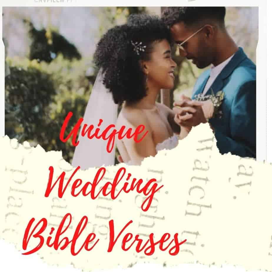Stihovi za vjenčanje iz biblije