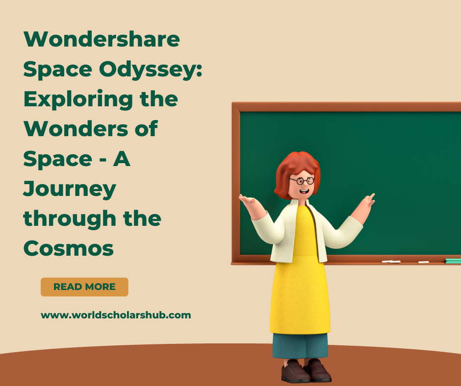 Wondershare Space Odyssey Explorando as maravilhas do espaço uma